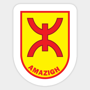 Amazigh symbol flag Sticker